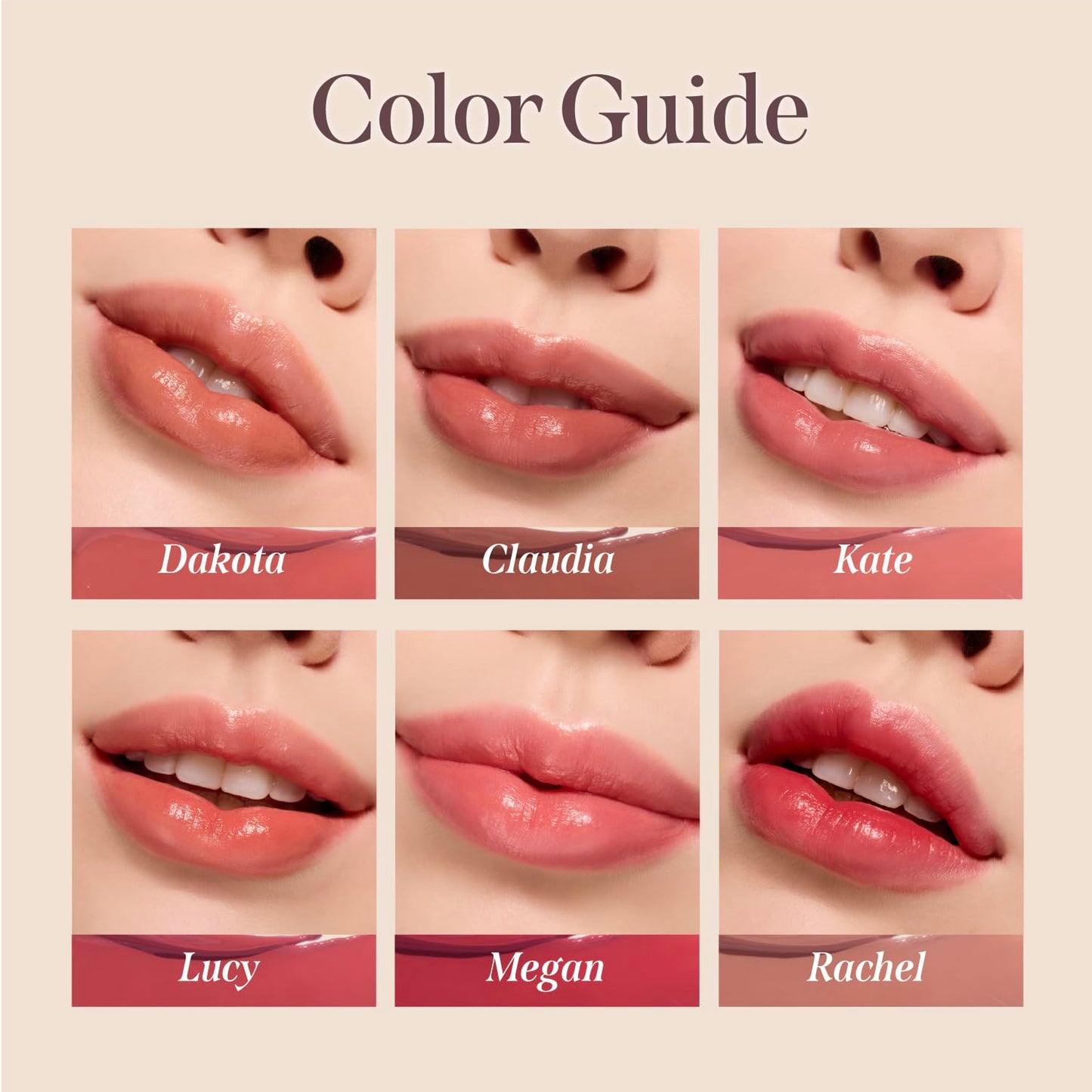DEARDAHLIA Lip Paradise Sheer Dew Lipstick (Dakota) - Silky & Dewy Glow Lipstick with a Smooth and Hydrating Texture, and Buildable High-Pigment Color. Vegan Korean Lip Makeup