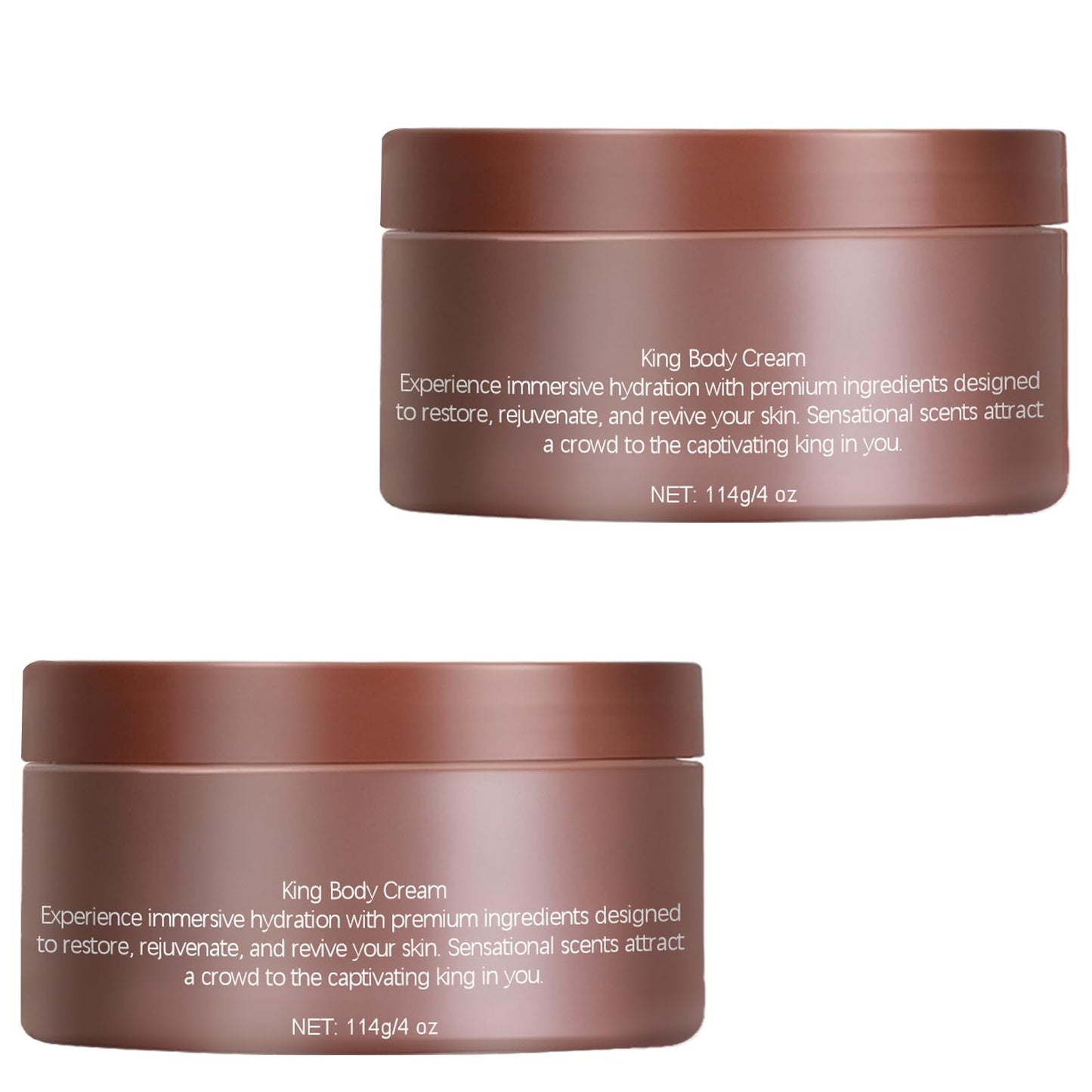 WOJJ Body Butter for Men with Shea & Mango Butters | Daily Moisturizing Cream for Soft Skin | Non-Greasy Formula | 3.52 oz (2)