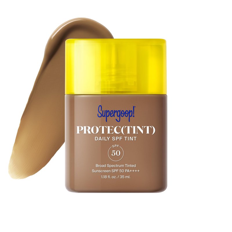 Supergoop! Protec(tint) Daily Skin Tint SPF 50 - 40W - Light, Buildable Coverage for Immediately Smooth, Even-Looking Skin - Natural Finish