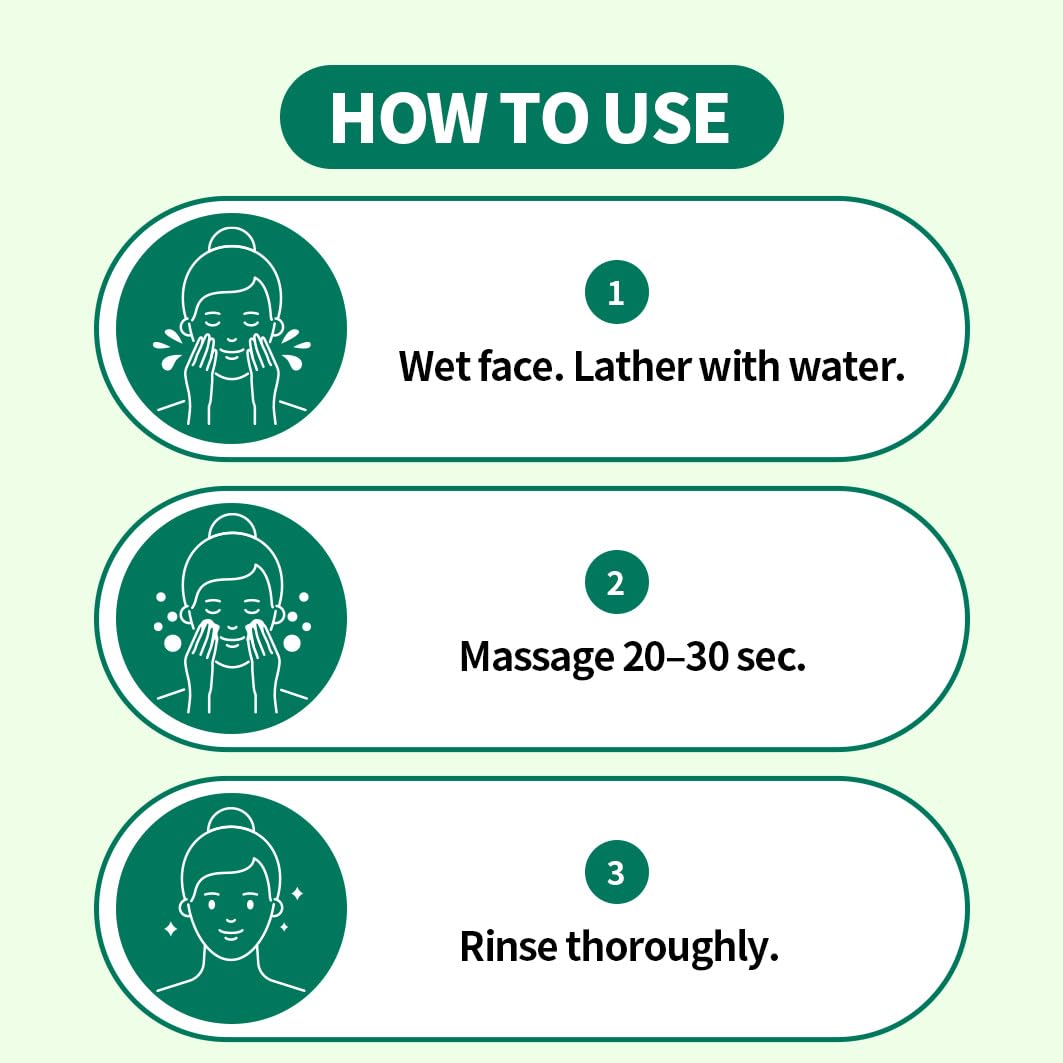 Tea Tree Foam Cleanser - BHA & Salicylic Acid Face Wash for Blemish-Prone Skin | 5.07 Fl Oz, pH 6.5