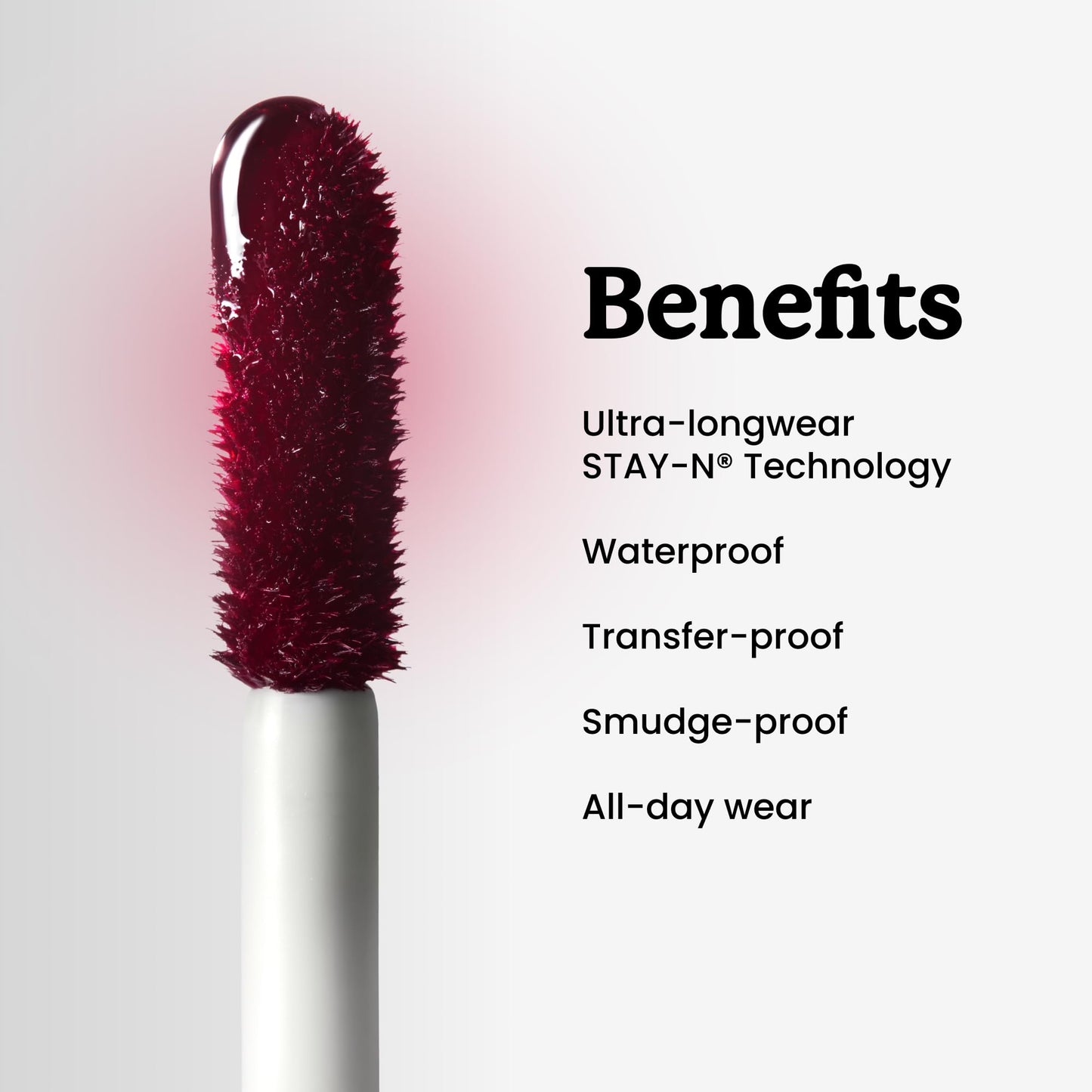 Sacheu Lip Liner STAY-N Peel Off Lip Stain — Long Lasting Waterproof Lip Tint with Hyaluronic Acid & Vitamin E — Transfer Proof Matte Finish (p-INKED)