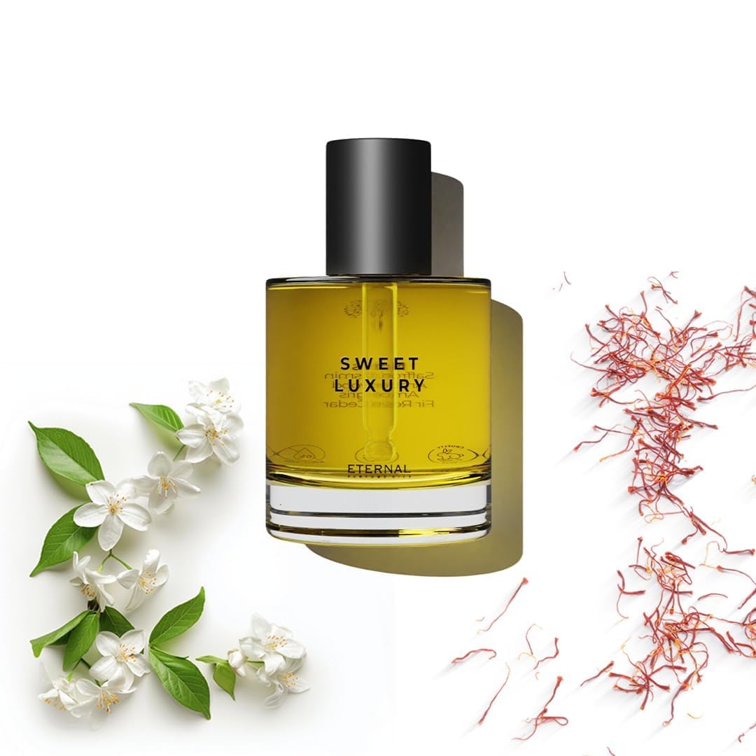 Eternal Perfume Oils - Sweet Luxury Alcohol-Free Perfume for Women | Long-Lasting 1.69 FL Oz & Designer Men's Perfume 1 FL Oz (Pack of 2)