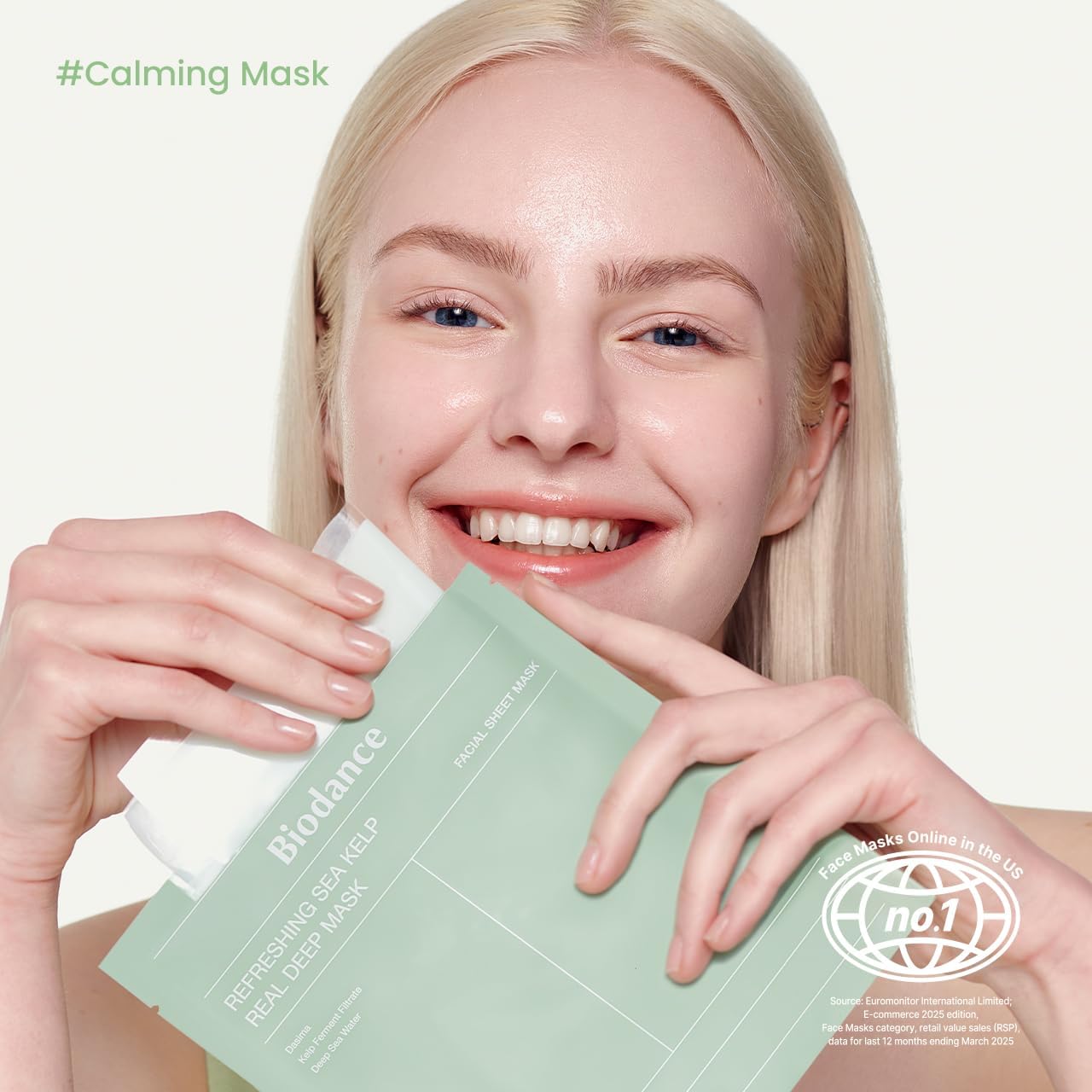 BIODANCE Clear Glow Mask Duo: Bio Collagen & Sea Kelp Real Deep Mask, Gel Face Mask Set for Glass Skin, Pluming, Calming, Korean Skincare Set, Korean Skin Care, Facial Mask Set