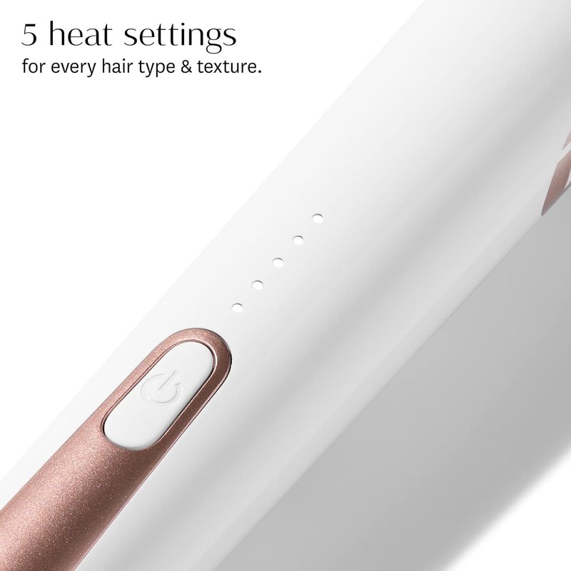 T3 Tapered Interchangeable Wand Barrel - 1.25” & 0.75” Ceramic for Shiny, Long-Lasting Waves