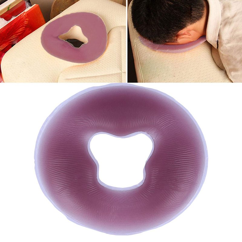Lurrose Silicone Face Massage Pillow Face Spa Pillow Pad Body Relax Salon Cushion…