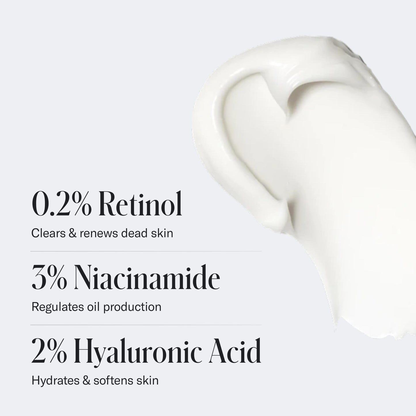 Geologie Skin Repair Moisturizer Face Cream | Clear System Retinol Resurfacing Formula | For Blemish Prone Skin with Niacinamide & Hyaluronic Acid | 60 ML