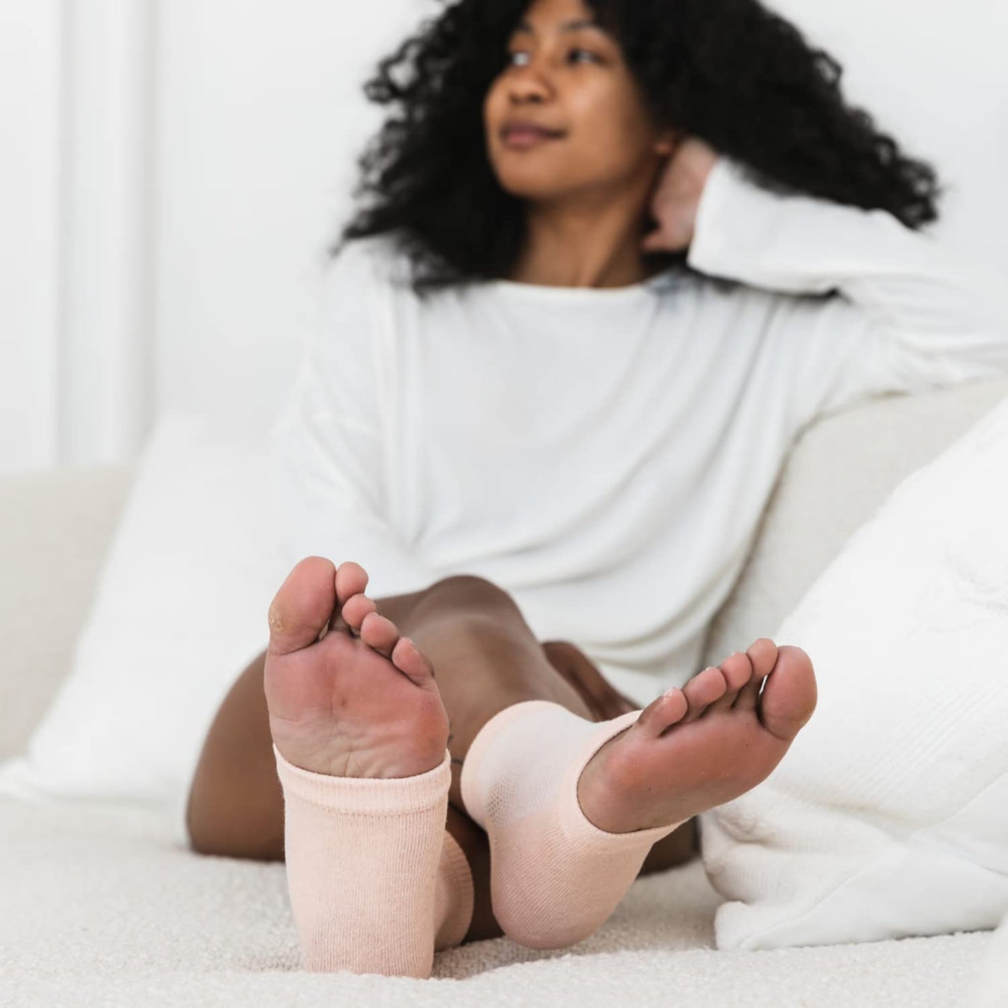 Bare August Foot Cream & Overnight Heel Socks Bundle
