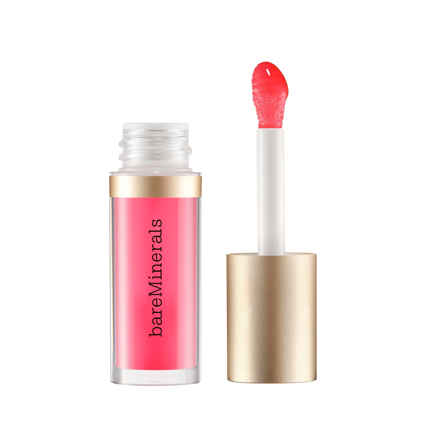 bareMinerals Nourishing Lip Oil, Ultra-Hydrating, Non-Sticky & High-Shine, Clean & Vegan Formula with 9 Botanical Oils & Hyaluronic Acid for Soft, Smooth Lips
