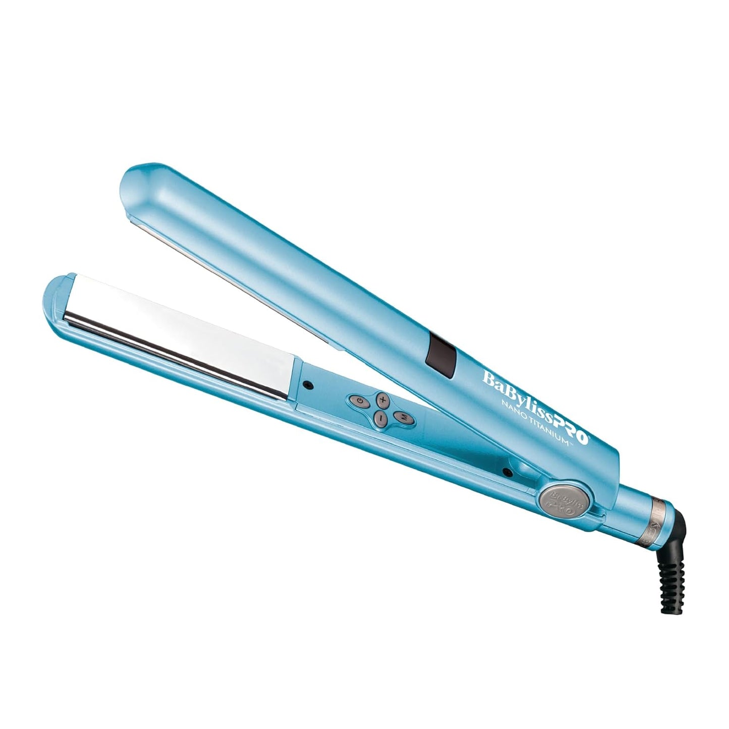 BaBylissPRO Nano Titanium Flat Iron - Professional Digital Hair Straightener for All Hair Types | Sleek Design & Fast Heating