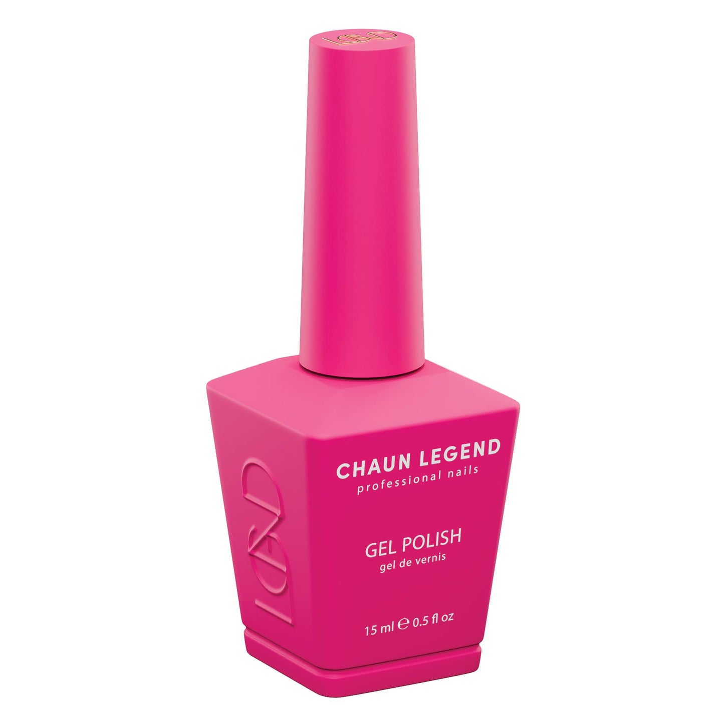 Chaun Legend UV Gel Nail Polish, 0.5 Ounce Long Lasting Salon Quality, Bubble Free Professional Manicures, Quick Dry, High Shine, Love Struck LG5055 (bright fuschia)