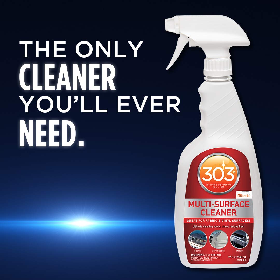 303 Marine Multi-Surface Cleaner for Vinyl & Canvas, 32 oz 6-Pack