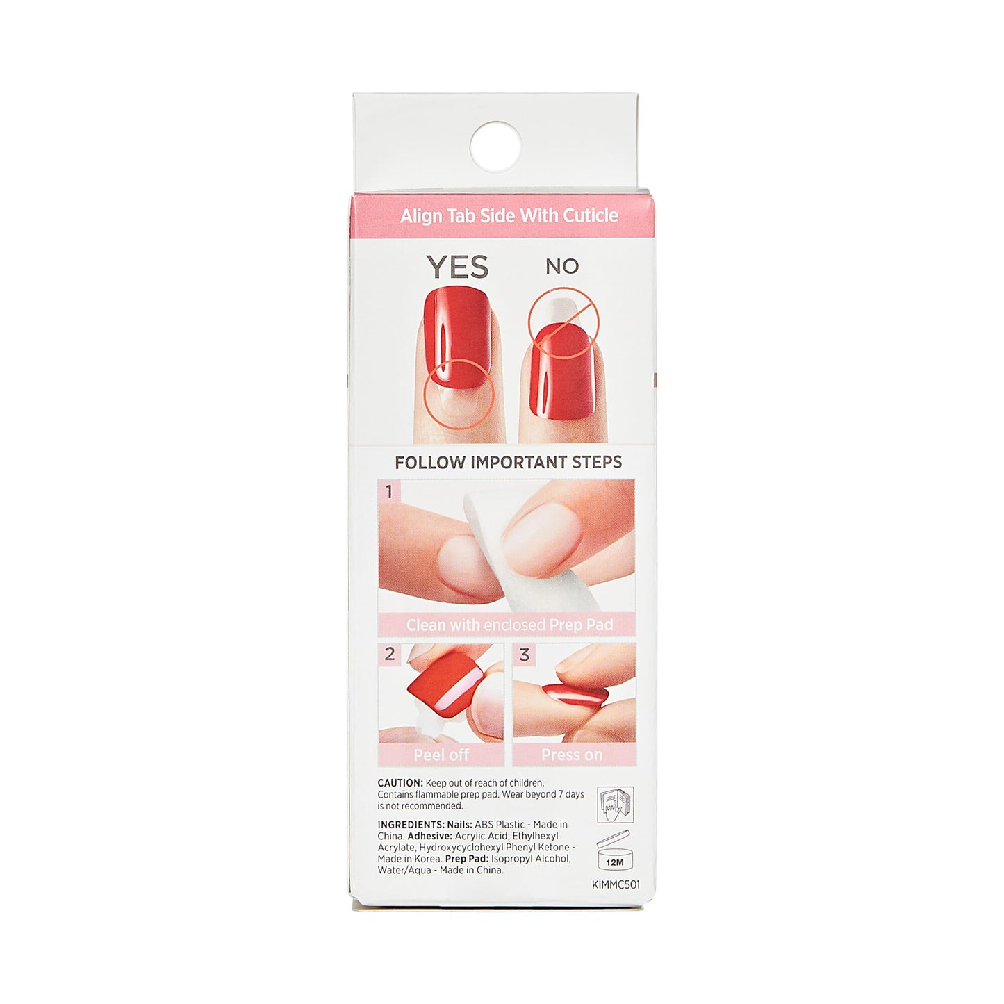 KISS Impress No Glue Press-On Nails Includes 30 Nails, Prep Pad, 1 Manicure Stick, 1 Mini File_ Candy Syrup