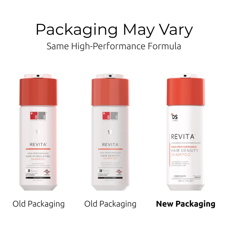 DS Labs For Men & Women Revita Shampoo - Scalp Refreshing Cleanse for Fuller Looking, Volumizing, Lightweight Hydration, Sulfate & Silicone Free, Color Safe, 205 mL