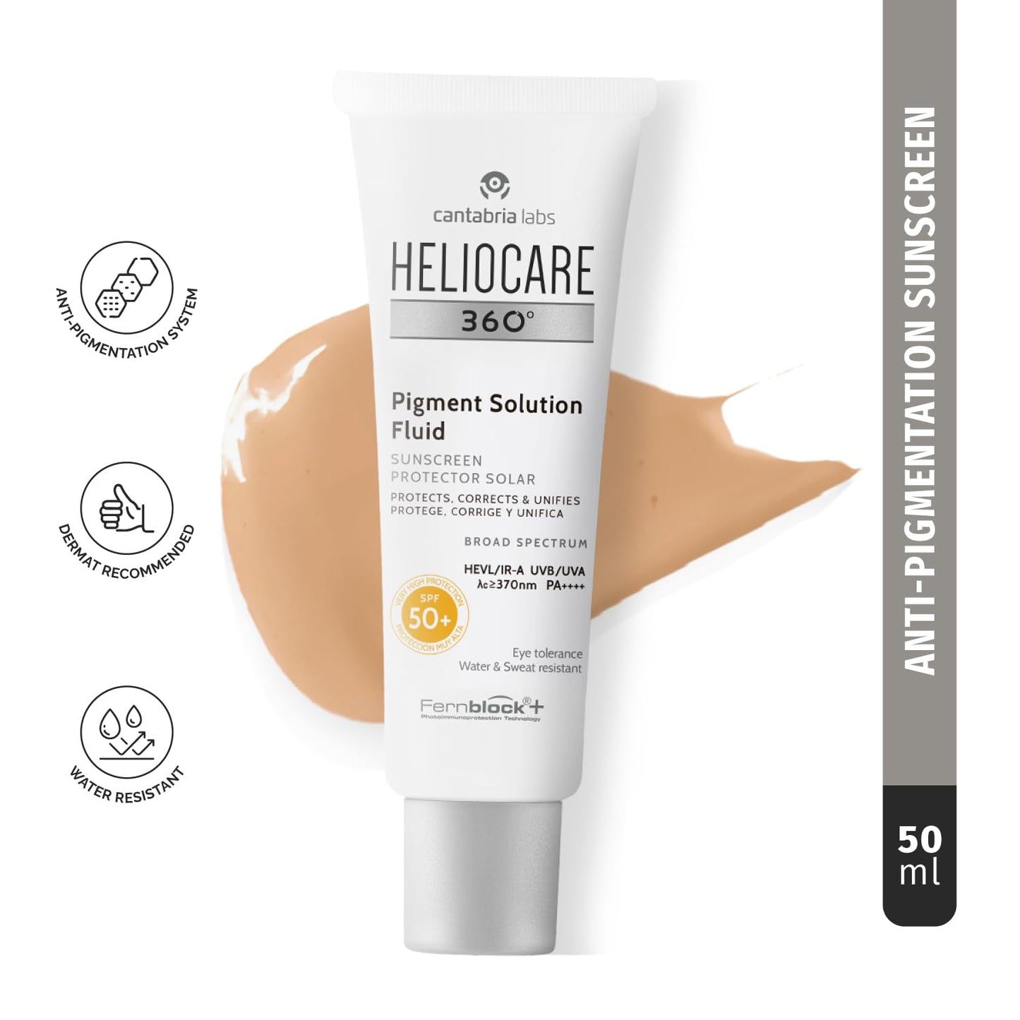 Heliocare 360 Pigment Solution Fluid SPF50 | 50ml