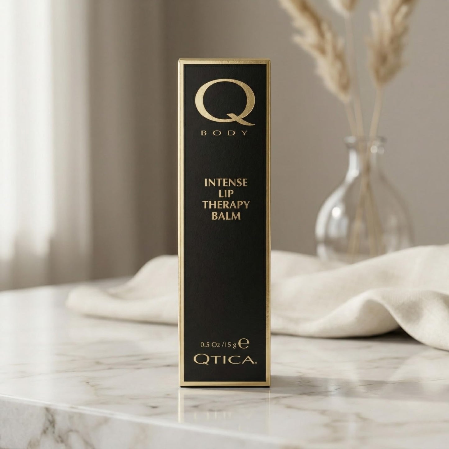 Qtica Intense Lip Repair Balm - Set of 3 by QTICA Beeswax Smooth Creamy Texture Restorative Lip Gel for Dry, Chapped Lips Instant Hydration, Softness