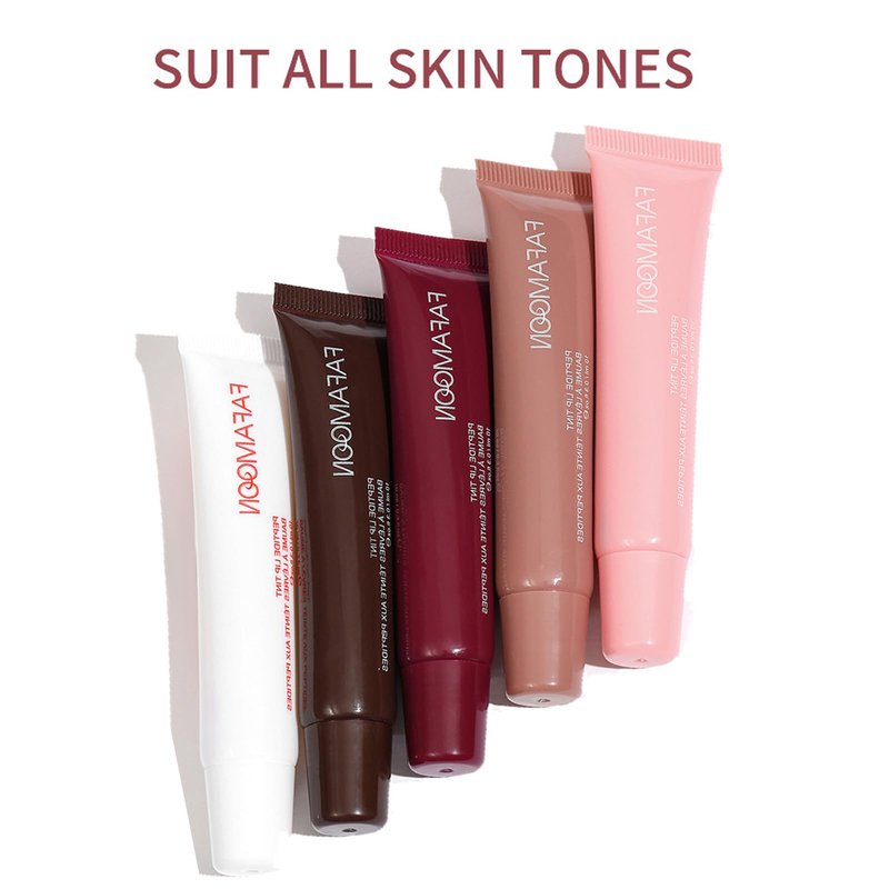 DENESTUP Lip Jam Hydrating Lip Gloss | Glitter Glossy Plumping Lipgloss | High Shine Glass Finish Nude Colors Shiny Jelly Liquid Lipstick for Women (5 Colors Set)