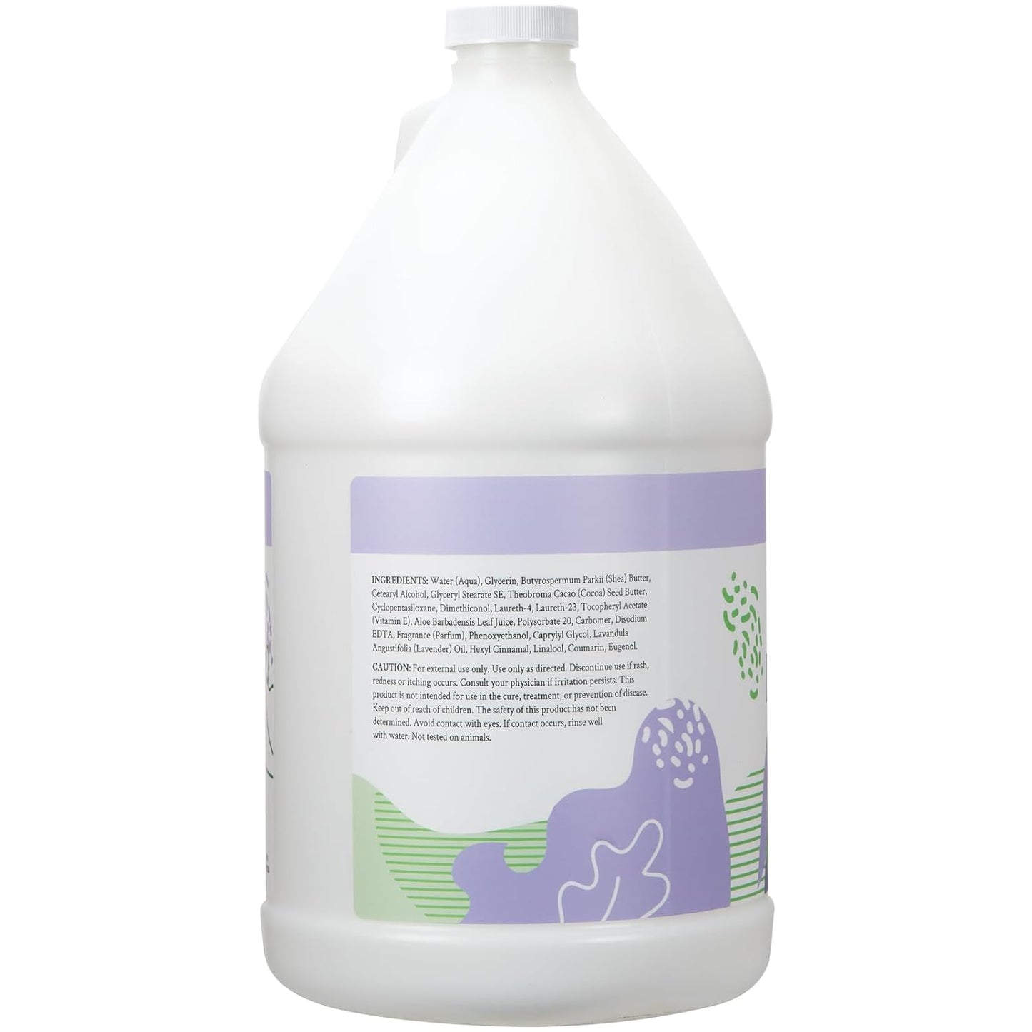 Ginger Lily Farms Soothing Butter Lotion - Vegan Lavender Chamomile Scent | 1 Gallon Refill for Dry Skin