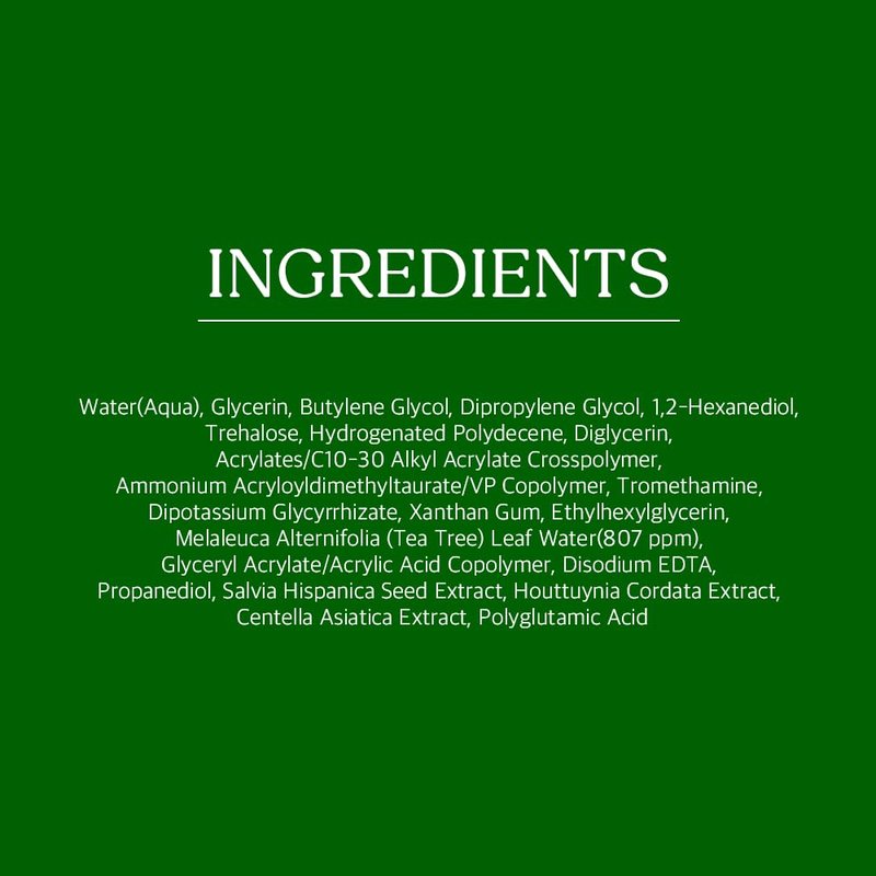 Papa Recipe Tea Tree Control Soothing Cream(3.38fl oz/100ml) - Soothing & Hydrating Face Moisturizer Cream for Dry Skin, Oil Water Balance Care, Sensitive, Acne-Prone Skin Friendly, Korean Face Cream