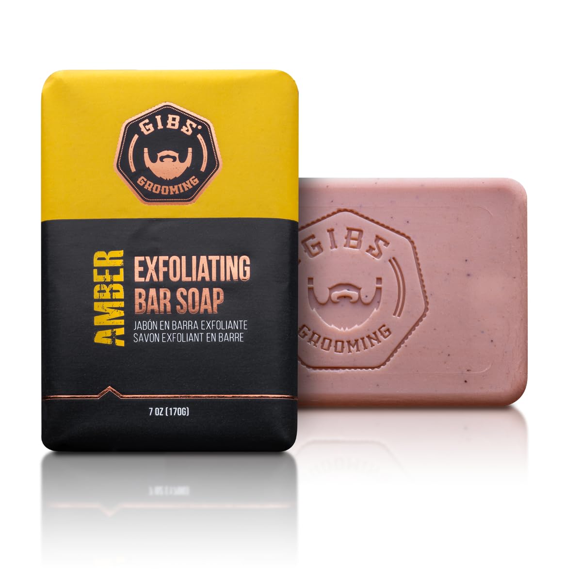 GIBS 7oz Bar Soaps, Long Lasting, Cleansing & Moisturizing
