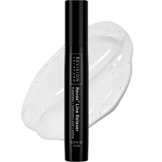 Revision Skincare Revox™ Line Relaxer, Targeted Under Eye Serum with Hyaluronic Acid, Improves Fine Lines and Wrinkles, 0.25 oz