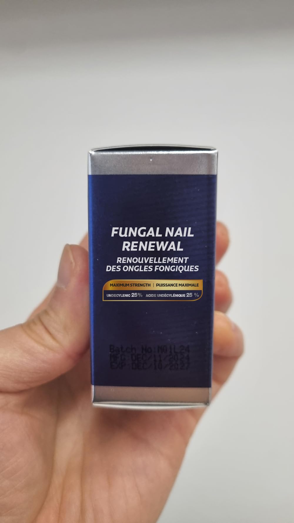 Toenail Fungus Treatment Extra Strength - 2 Bottle Nail & Toe Solution with Undecylenic Acid 25% and Tea Tree Oil(15mlx2)