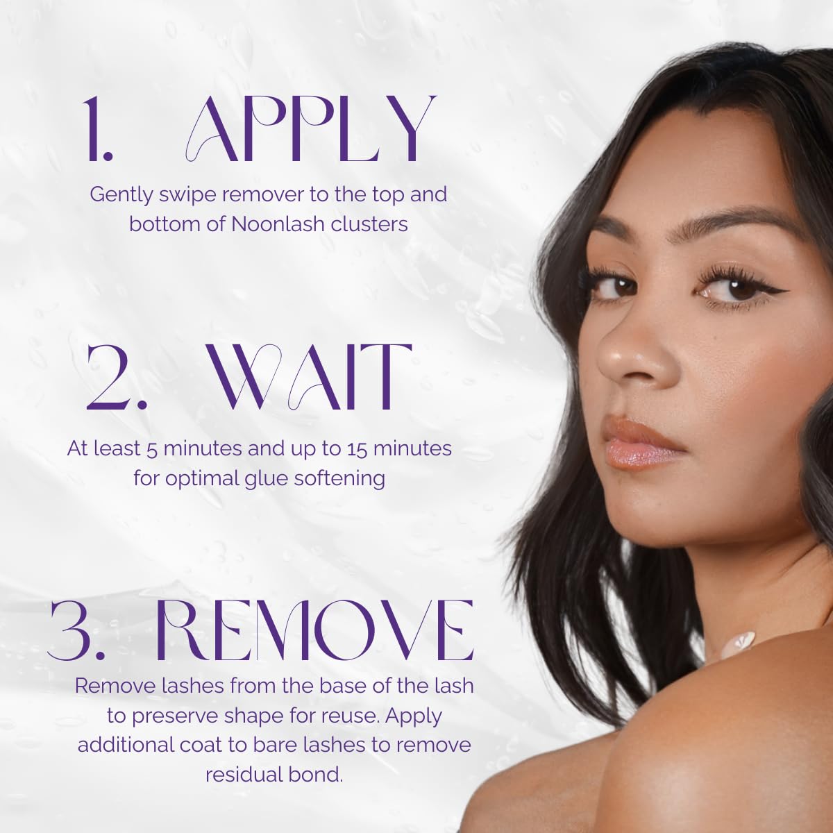 Eyelash Remover - Gentle Lash Glue Remover for Sensitive Eyes | Quick & Easy DIY Lash Extension Solution