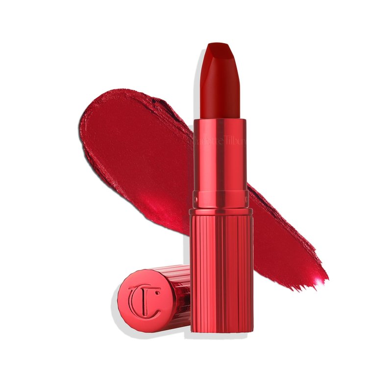 Charlotte Tilbury Matte Revolution Lipstick - Long Lasting, Matte Lipstick with Buildable Color & Lip-Loving Ingredients - Creamy, Easy to Blend Formula - Cinematic Red