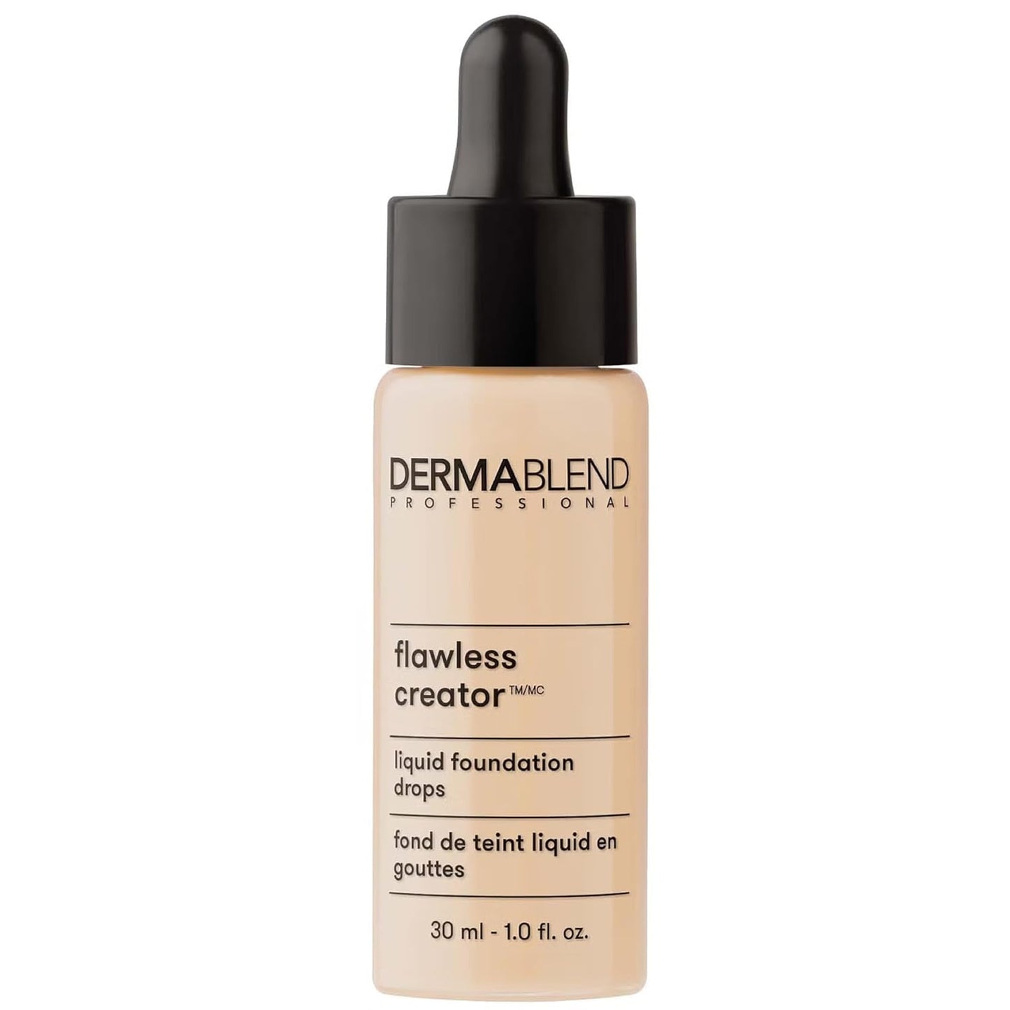 Dermablend Flawless Creator Liquid Foundation - Full Coverage, Lightweight, Natural Finish | 1 Fl Oz