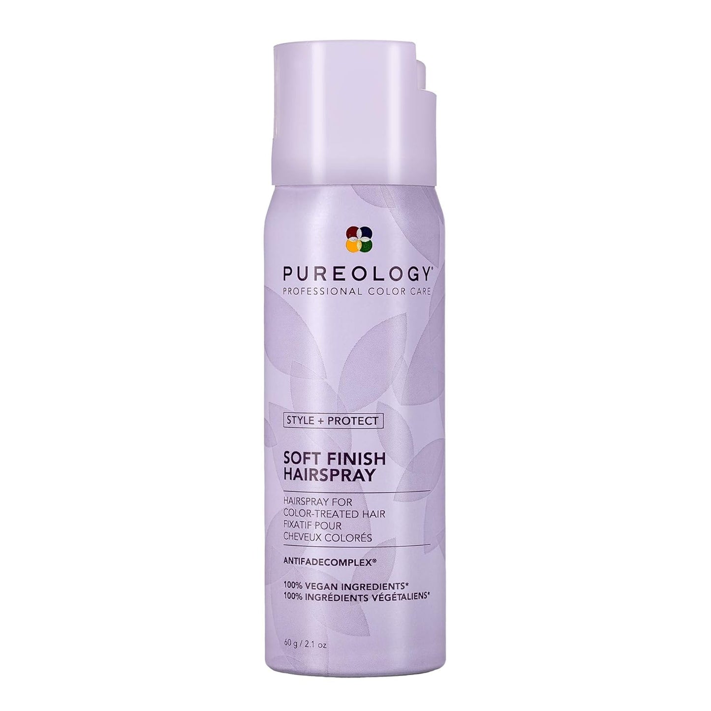 Pureology Style + Protect Soft Finish Hairspray For Color-Treated Hair - Provides Flexible Hold and Protects Color, Silicone-Free & Vegan