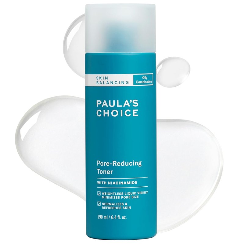 Paula's Choice Skin Balancing Toner - Pore-Reducing Niacinamide Formula for Oily & Combination Skin | Hydrating & Fragrance-Free
