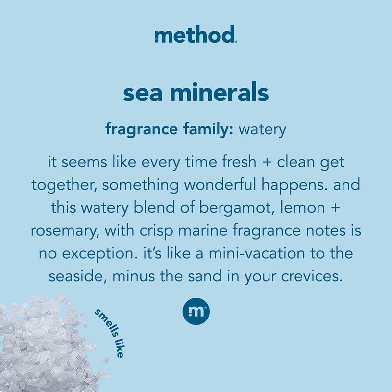 Method Foaming Hand Soap - Sea Minerals Biodegradable Formula | 28 fl oz (Pack of 4) + 28 fl oz (Pack of 1)