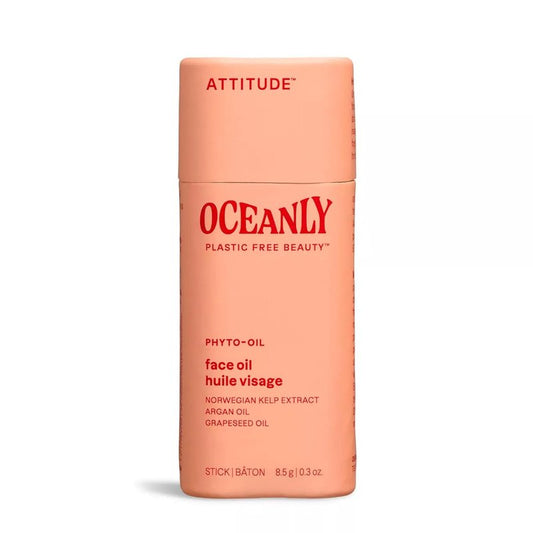 ATTITUDE Oceanly Face Oil Stick - EWG Verified, Vegan & Cruelty-Free | Unscented, 0.3 Ounce