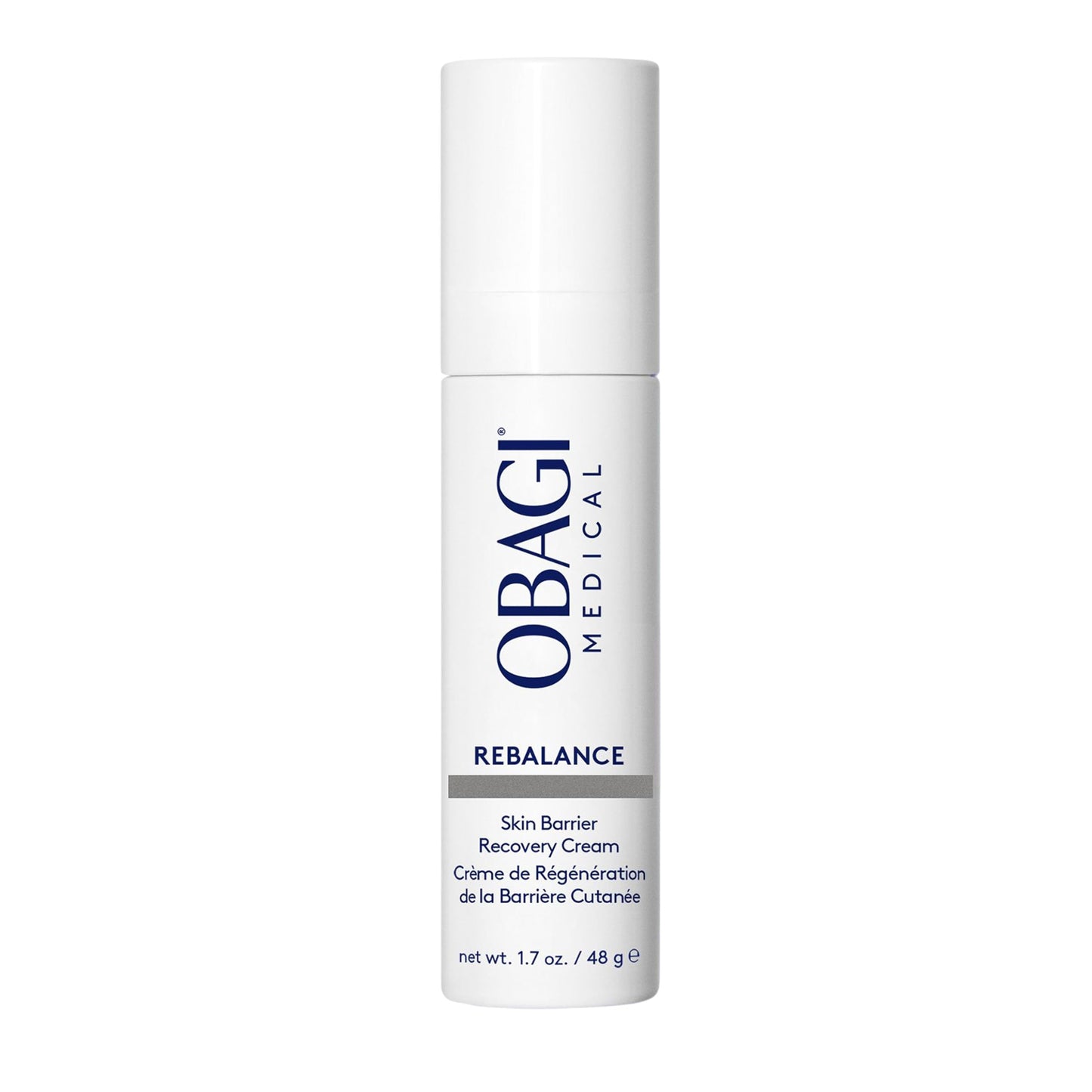 Obagi Rebalance Skin Barrier Recovery Cream – Soothing Probiotic Moisturizer Reduces Redness with Ceramides and Niacinamide – Suitable for Sensitive Skin with Eczema, Rosacea or Acne – 1.7 oz