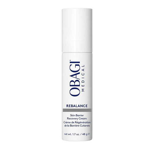 Obagi Rebalance Skin Barrier Recovery Cream – Soothing Probiotic Moisturizer Reduces Redness with Ceramides and Niacinamide – Suitable for Sensitive Skin with Eczema, Rosacea or Acne – 1.7 oz