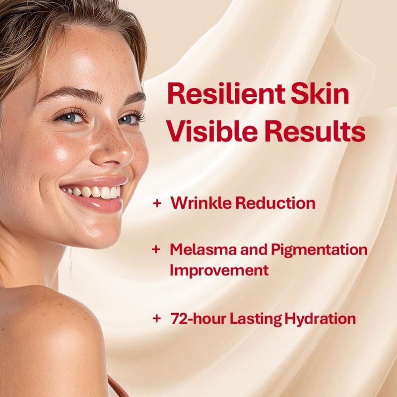 Rothea Resilience Cream - Anti-Aging Face Moisturizer with Bakuchiol & Collagen | 1.7 oz