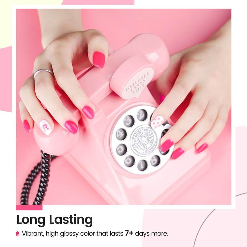 OpenLive 10ml Nude Pink Nail Polish Set 6 Colors Brown Red Purple All Seasons Neutral Color Quick Dry Nail Polish Set for Women Salon DIY Nail Art