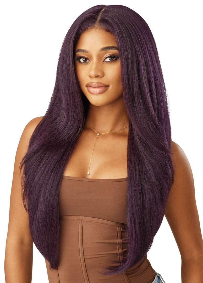 Outre Melted Hairline - Kinky Soft Edges - Kinky Soft 1 (ASH BROWN MELT)