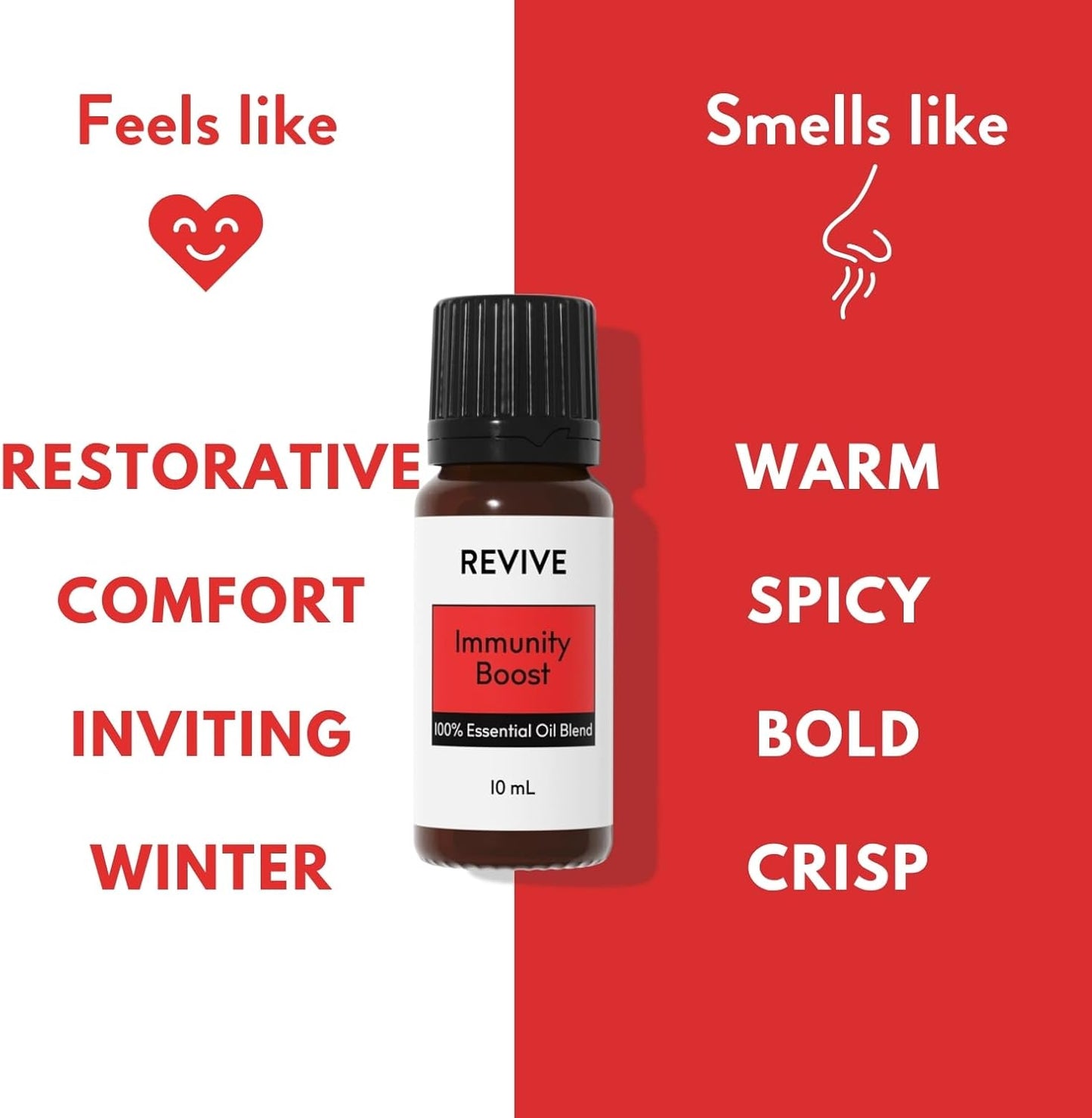 Immunity Boost Essential Oil Blend - 100% Pure Therapeutic Grade for Diffuser, Aromatherapy, Massage | 10mL