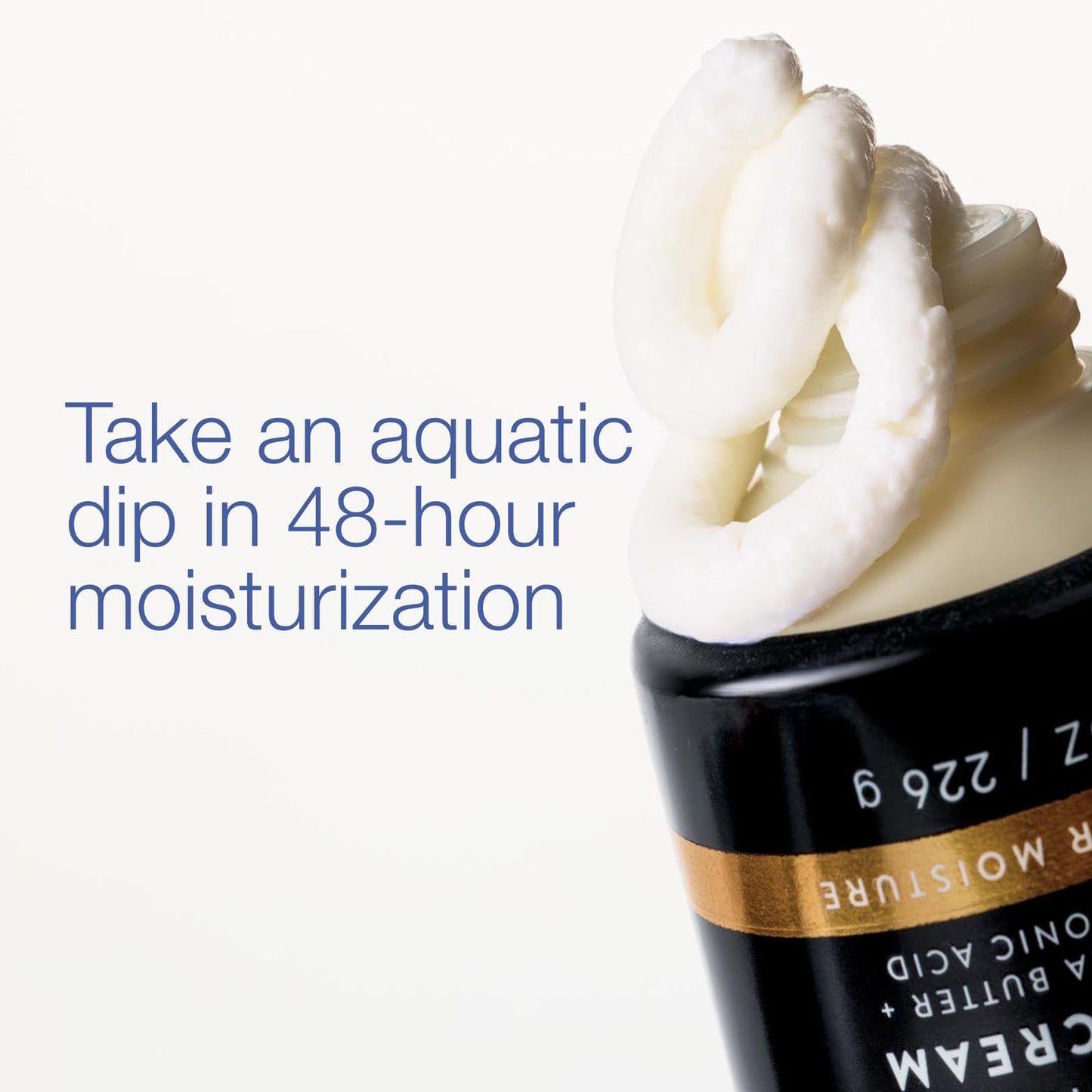 Bath & Body Works Men’s Body Cream, Ocean Scent, Ultimate Hydration Moisturizer with Shea Butter & Hyaluronic Acid for Dry Skin, Coastal Air & Cypress Scent, 8 oz - 1 Pack