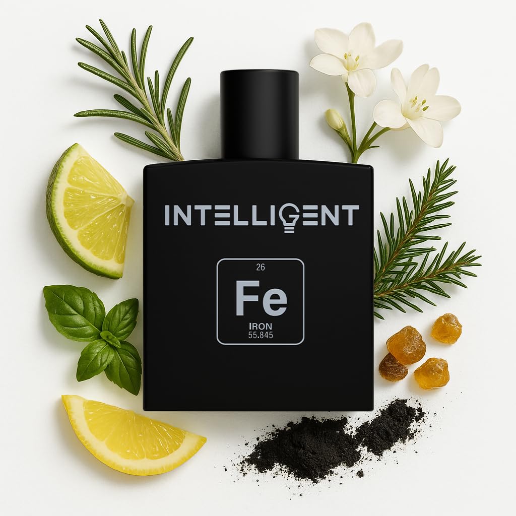 Intelligent Iron Eau de Parfum - Magnetic Cologne for Men | Timeless Scent | 3.4 Fl Oz (100 mL)