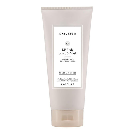 Naturium KP Body Scrub - Exfoliating Mask for Keratosis Pilaris | 8 oz Bump Eraser