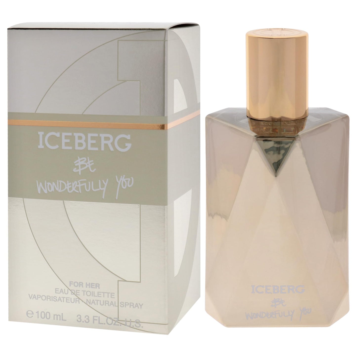 Iceberg Be Wonderfully You for Women - 3.3 oz EDT Spray