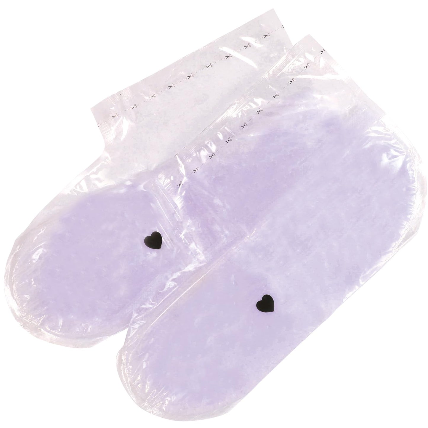 Paraffin Wax Works 10-Minute Paraffin Foot Treatment, Relaxing Lavender, Spa and Home Treatment Booties, Pack of 6-Pairs