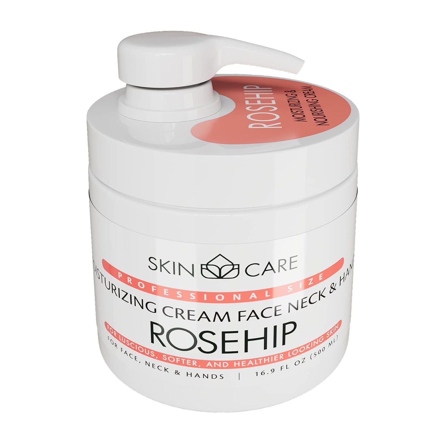 Rosehip Oil 3-in-1 Moisturizer | Face Cream for Crepey Skin, Wrinkles & Sagging - 16.9 fl. oz.
