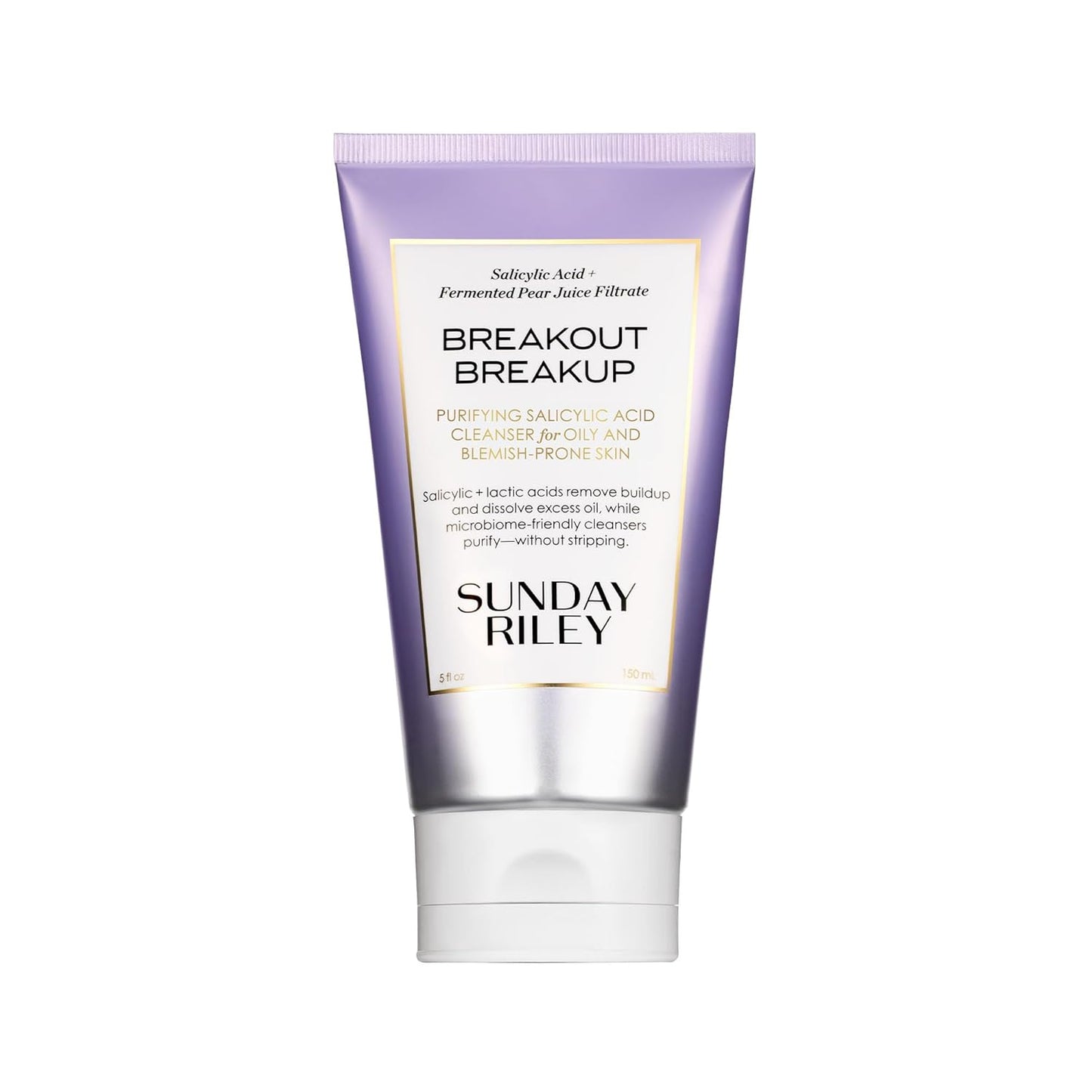 Sunday Riley Salicylic Acid Cleanser - Breakout Breakup for Blemish-Prone Skin | 5 oz
