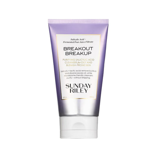 Sunday Riley Salicylic Acid Cleanser - Breakout Breakup for Blemish-Prone Skin | 5 oz