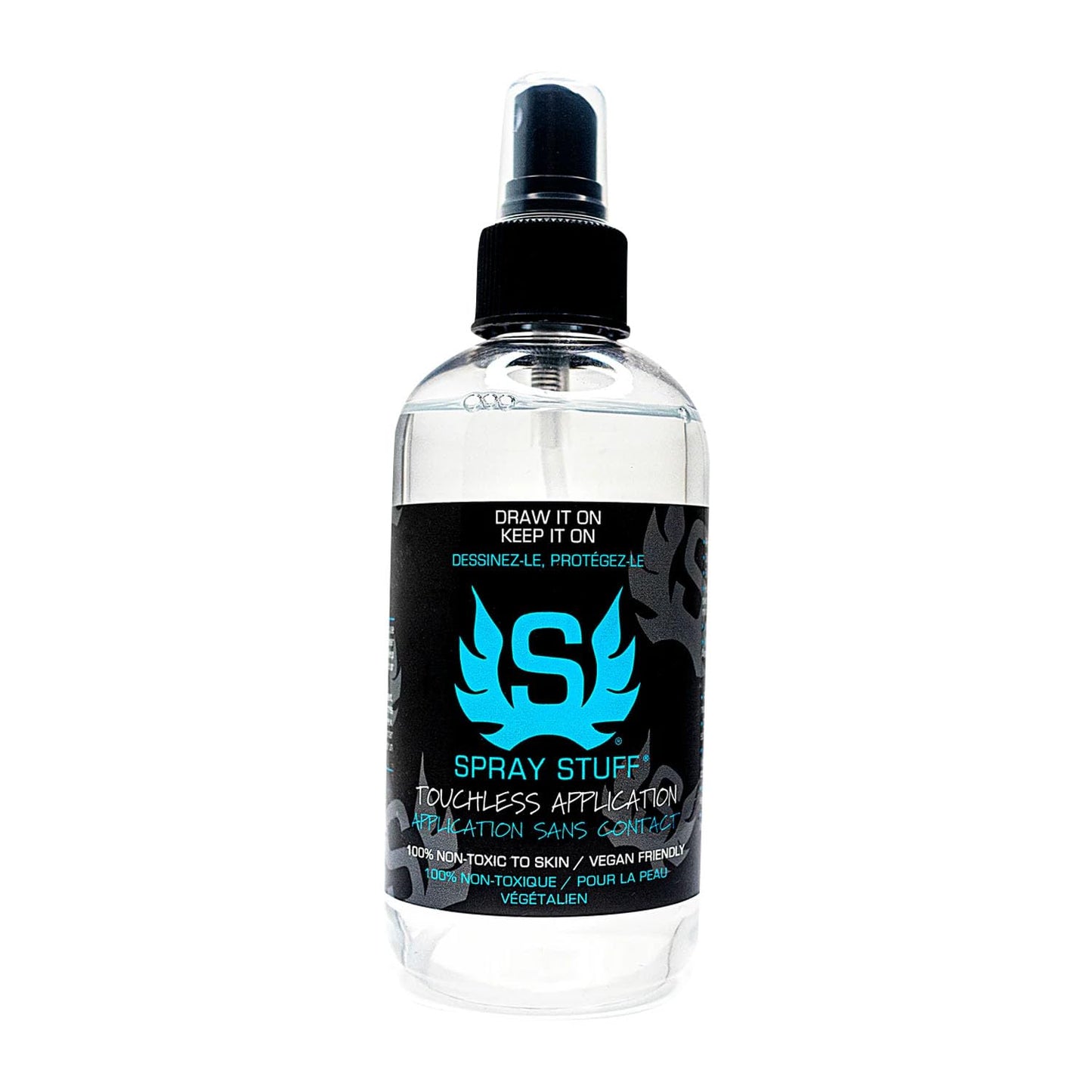 Stencil Stuff Spray Stuff Tattoo, Transfer Spray, 8oz Stencil Application Solution for Tattoo Artists, Water-Resistant, Long-Lasting, Vegan-Friendly Stencil Transfer