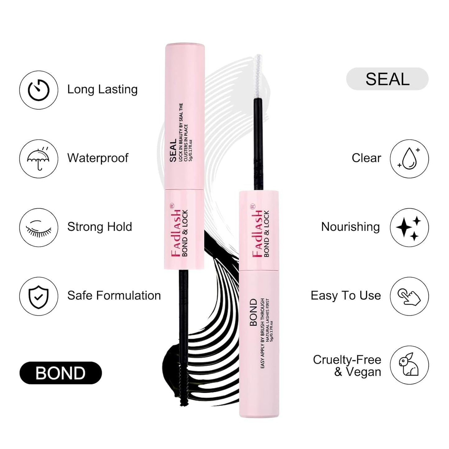 Lash Extension Remover Kit - Soothing Oil & Glue Remover for Cluster Lashes | 5ML, DIY Self-Application