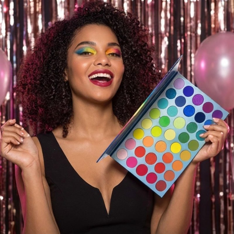 BestLand 39 Color Rainbow Eyeshadow Palette - Professional Makeup Matte Metallic Shimmer Eye Shadow Palettes - Ultra Pigmented Powder Bright Vibrant Colors Shades Cosmetics Set