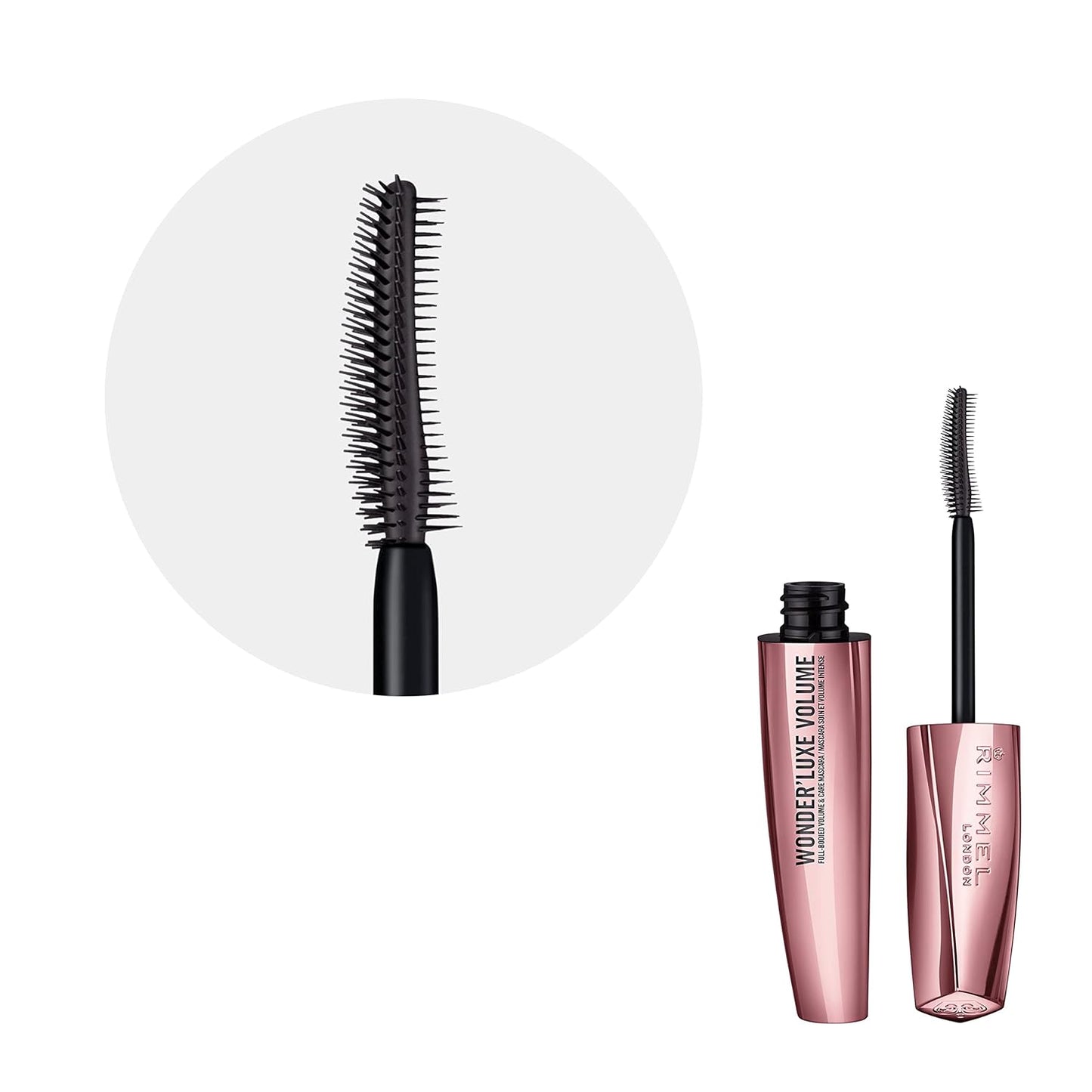 Rimmel Wonder’Luxe Volume Mascara - Luxurious Length & Volume, 11ml